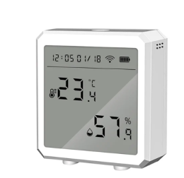 Wifi sıcaklık ve nem sensörü kablosuz akıllı termometre higrometre dedektörü